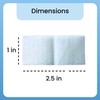 HCS Medium Alcohol Prep Pads - 70% Isopropyl Alcohol Wipes,