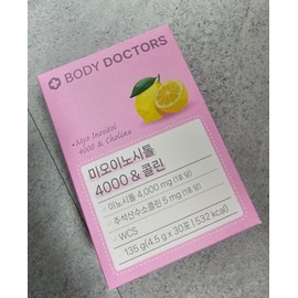 Body Doctors Kolmar B&H Body Doctors Myoinositol 4000 & Choline 4.5g x 30 sachets (6) I agree to the use of my personal information. / 콜마비앤에이치 바디닥터스 미오이노시톨 4000 앤 콜린 4.5g x 30포 6개 개인정보 활용에 동의합니다.