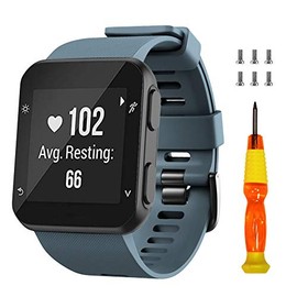 NotoCity for Garmin Forerunner 35 Band Soft Silicone Replacement Watch Strap Compatible with Forerunner 35 Smartwatch