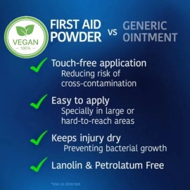 sanax 3 Pack Vegan Sulpha 6g Cicatrizante Powder  First Aid for Cuts & Burns