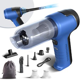 TAKECAE Cordless Car Vacuum Cleaner - 4-in-1 Design with 15000PA Powerful Suction, HEPA Filter, Lightweight Handheld Vacuum for Car, Office, and Home Cleaning - Portable Rechargeable Vacuum Cleaner