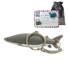 USB Flash Drive Cartoon Pen Stick 2.0 Novelty & Cute Memory Thumb Jump Drive Data Storage U Disk Shark 64GB
