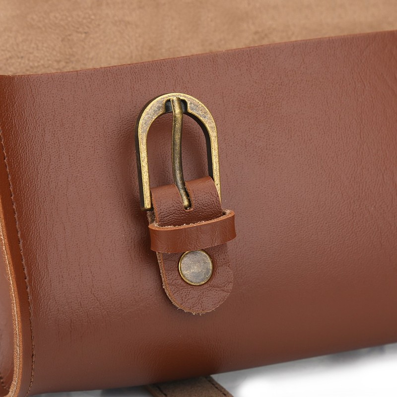 B Soul Retro Style Artificial Leather Bicycle Front Frame Bag