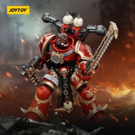 JOYTOY Warhammer 40k World Eaters, World Eaters Khorne Berzerker 6 1/18 Action Figure, Dedicated To You Who Love Collecting