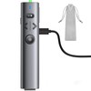 Wireless Presentation Clicker with Green Laser Pointer, Volume Control USB