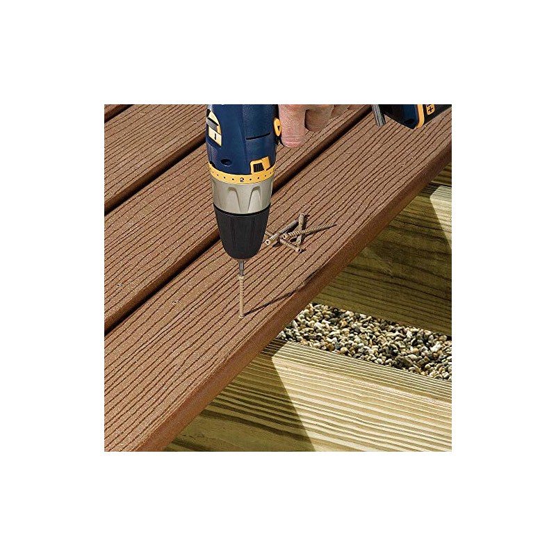 FastenMaster TrapEase 3 Deck Screws for Composite, PVC and Capstock