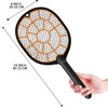 Bug Zapper Racket – Electric Fly Swatter for Gnats, Mosquitoes,