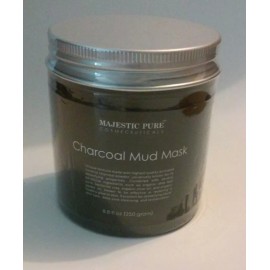 Majestic Pure Activated Charcoal Mud Mask Clear Complexion Facial Pore Blackhead