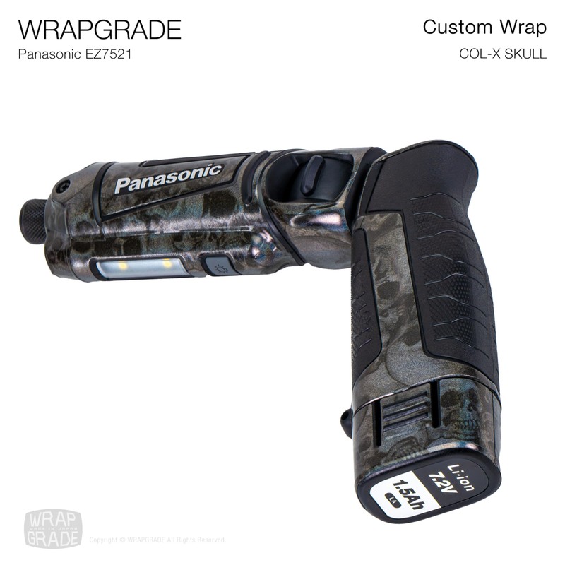WRAPGRADE Custom Wrap for Panasonic EZ7521 (Coloration X Skull)