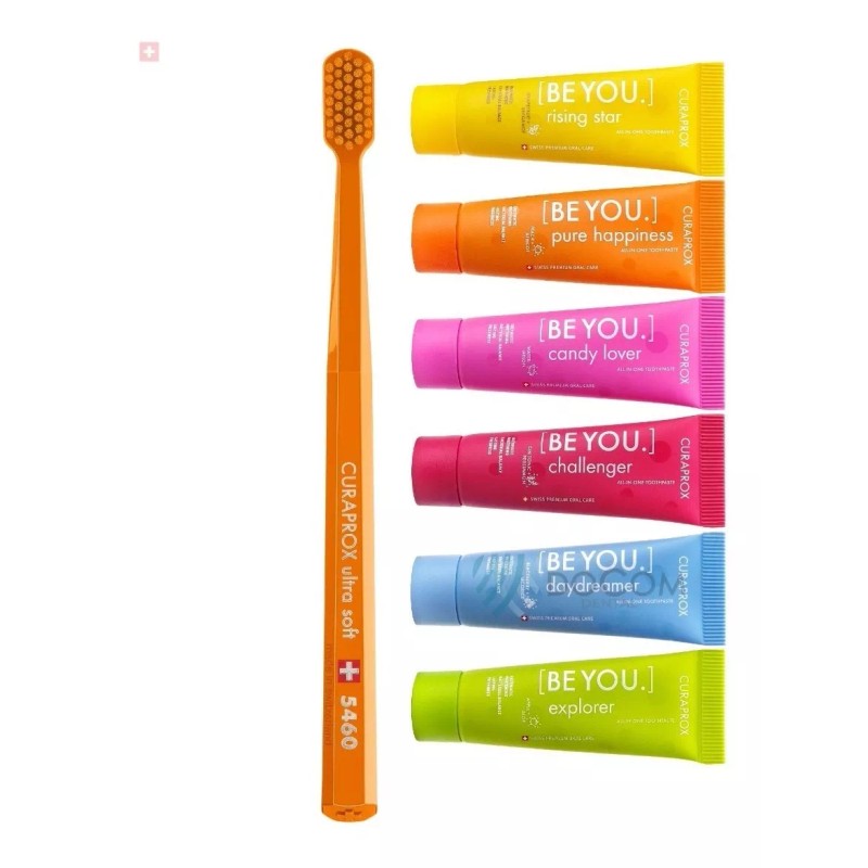 Curaprox 6 Pastas Curaprox Be You 10 Ml+ 1 Cepillo