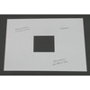 24x36 White Signature and Autograph Picture Mat for 8x10 Picture.