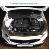 Motoforti Front Engine Hood Sealing Strip, Weatherstrip Engine Hood Bonnet