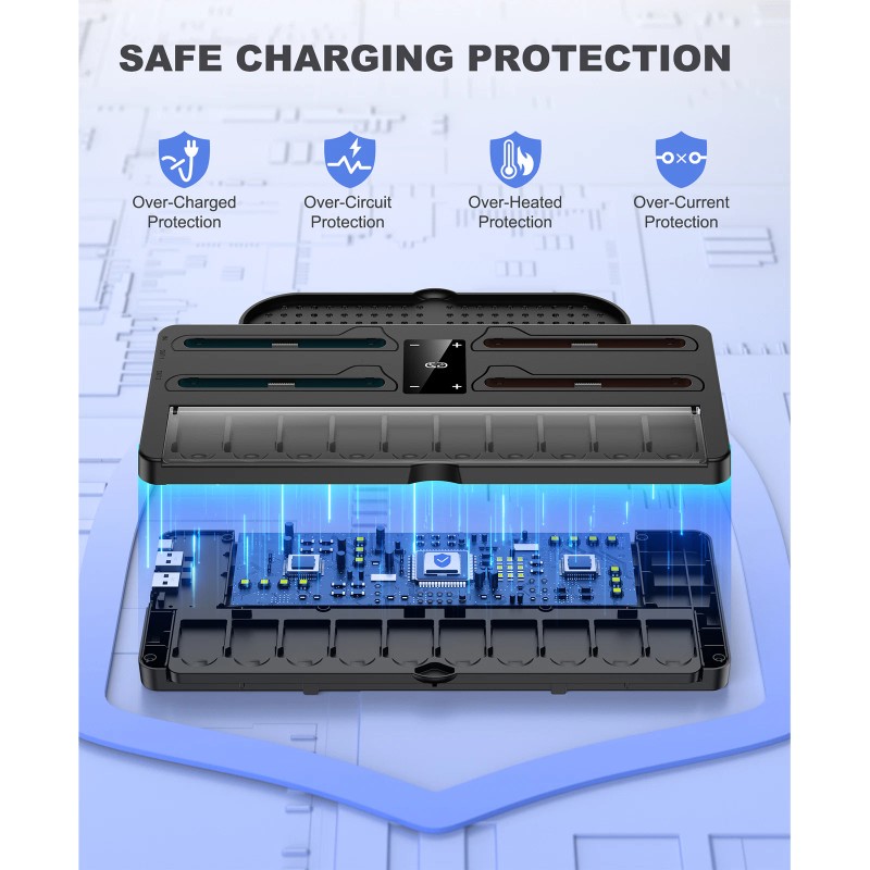 HELLCOOL Charging Dock for Switch 2 & Storage Station 4-in-1