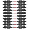 BOSCH ITDEPH12503 3-Pack 2-1/2 In. Phillips #1 Impact Tough Double-Ended
