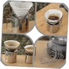 TEHAUX 1set Coffee Dripper Filter Holder Compact and Convenient Coffee