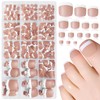 300pc French Gel x Toenail Tips Press on Toenails Glue