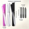 6 Pcs Glass Nail File Polisher Set for Natural Nails,