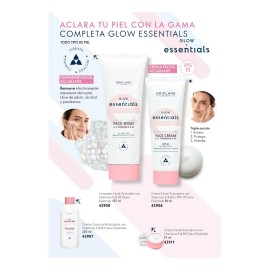 Glow Essentials Aclarante Protectora Facial Set 5 Oriflame