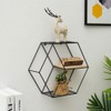 Nordic Style Floating Wall Storage Shelf Living Room Display Rack