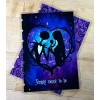 Handmade Nightmare before Xmas Quote Front/Back Cover Set 4 use