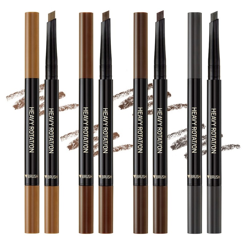 Kiss me Heavy Rotation Hard Edge Eyebrow Pencil - 02
