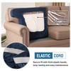 H.VERSAILTEX Stretch 3 Piece T Cushion Sofa Slipcovers Individually Sofa