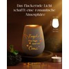 CadeauJoie Grandma Gift, Gifts for Grandma, Glass Lantern for Grandma,
