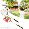 1 Pair High strength Sport Badminton Racket Durable Aluminium Alloy