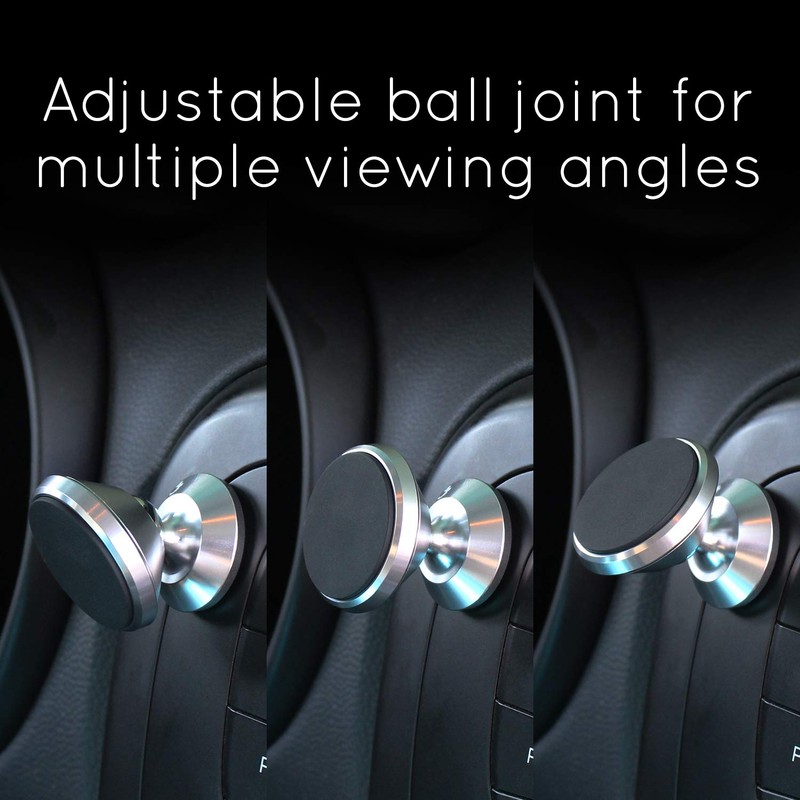 Magnetic Phone Mount for Flat Surfaces - Extra Strong support