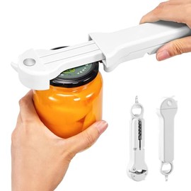 PHJIYCG Jar Opener Bottle Opener and Lid Opener for Weak Hands and Seniors with Arthritis, Multifunctional 7 in 1 Retractable Magnetic Can Opener, Kitchen Wine Opener Gadgets ﻿