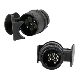 The Drive Car Trailer Adaptor 13 to 7-Pin Short Version Mini Short Adapter