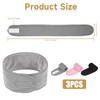 Qulkws Headband for Face Washing, 3 Pack Facial Spa Headband