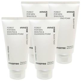 Innisfree Forest for Men Shaving and Cleansing Foam 4pcs / 이니스프리 포레스트 포맨 쉐이빙 앤 클렌징 폼 4개