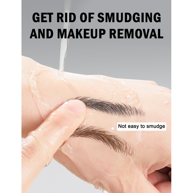 Erinde Braun Microblading Eyebrow Pencil, Long-Lasting, Waterproof and Smudge-proof Eyebrow