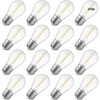 abulber S14 Led Bulbs for Outdoor String Lights,Shatterproof Waterproof Plastic