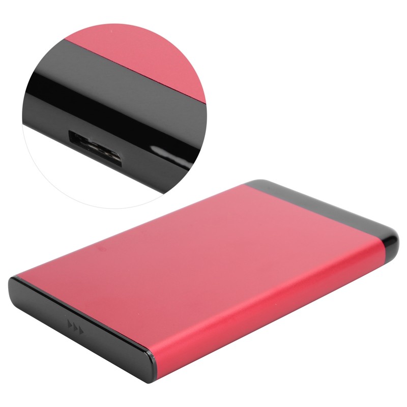 Mobile Hard Disk Enclosure USB3.0 Portable Aluminum Alloy for 2.5in