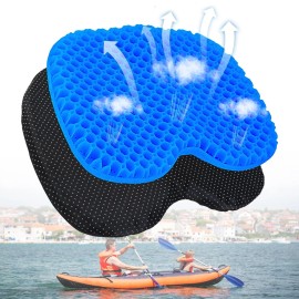 STATABSTA Anti Slip Kayak Gel Seat Cushion with Cover Waterproof Seat Cushion