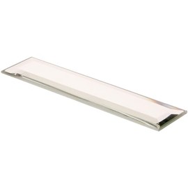 Plymor Rectangle 3mm Beveled Glass Mirror, 1 inch x 4 inch (Pack of 12)