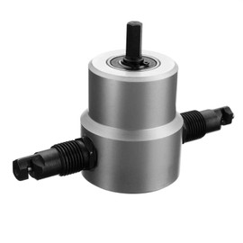 Drill， Double Head Sheet Metal Nibbler Cutter Holder Tool Power Drill Attachment