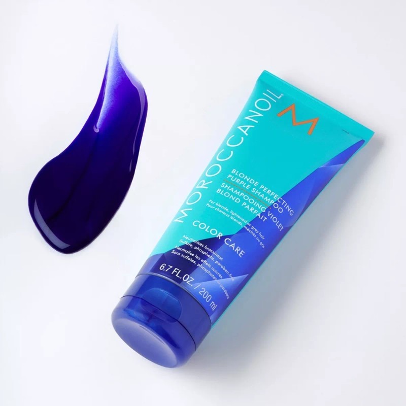 Moroccanoil Shampoo Matizador Violeta Moroccanoil Rubios Perfectos 200ml