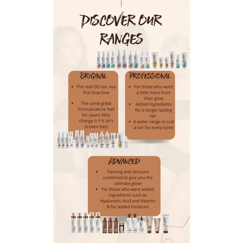 St Moriz Self Tan Range Instant Self Tanning Mousse Dark