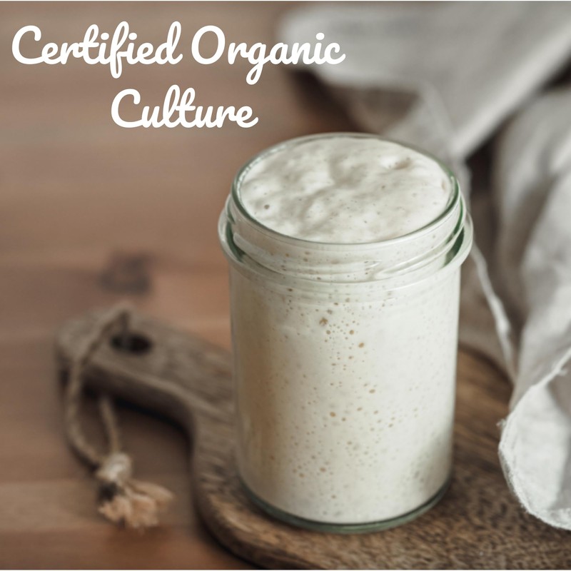 Freshly Fermented - Certified Organic Fresh Sourdough Starter, Alaskan