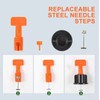 300pcs 1/16" Replacement Steel Needles for Flooring Wall Tile Leveling