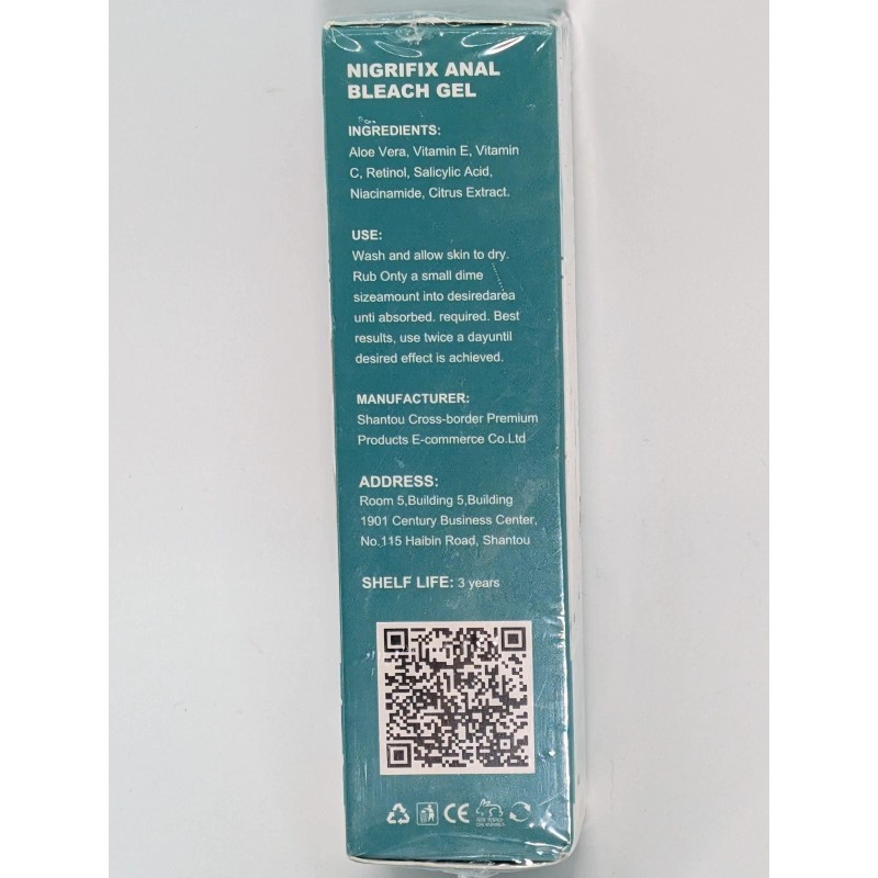 Gel Skin Whitening Body Bleach Gel 1 Oz