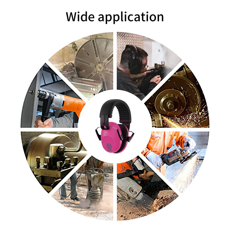 EAREST Hearing Protection Ear Muffs, Noise Cancelling Safety Earmuff for
