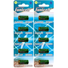 Eunicell 10 x 4LR44 4G13 L1325 A544 476A 6v Alkaline Batteries for Dog Collar, Alarm, Remote,Anti bark Collars, Door Bells, Key fobs etc.