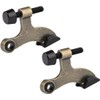 Antique Brass Adjustable Hinge Pin Door Stopper – 2 PACK