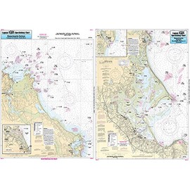 Inshore Cohasset to Manomet, MA - Laminated Nautical Navigation & Fishing Chart by Captain Segull's Nautical Sportfishing Charts | Chart # DS112
