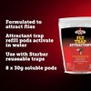 Starbar Fly Trap Attractant Refills - 8 Easy-to-Use Pods