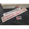 C8 Engine Cover Decals Corvette Accent Sticker Inlays Fits 2020-2025